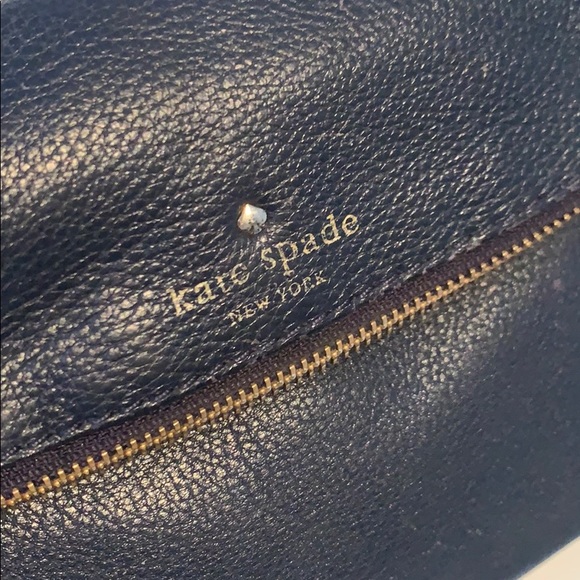 Kate ♠️ Navy leather bag - Picture 3 of 5